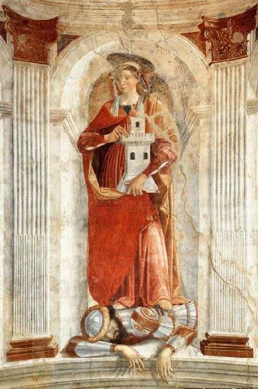 GHIRLANDAIO, Domenico St Barbara oil painting image